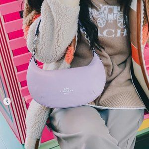 NWT - COACH Payton Hobo - CE619 COLOR: Silver/Ice Purple
